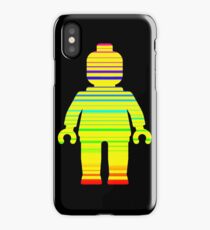 Striped Minifig iPhone Case/Skin