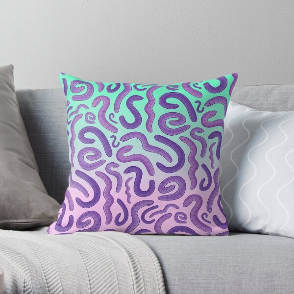 Surprising Caecilians Throw Pillow
