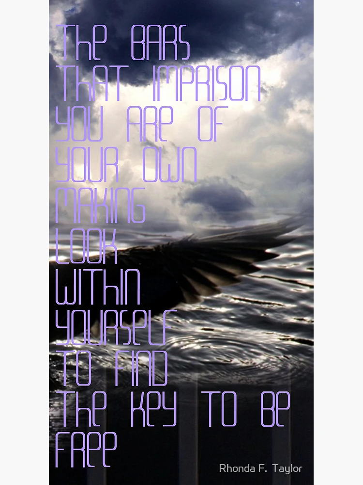 Thumbnail 3 of 3, Poster, Key to be Free designed and sold by Rhonda Taylor.