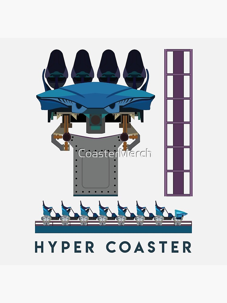 B&M Hyper Coaster Art Design - Maako by CoasterMerch