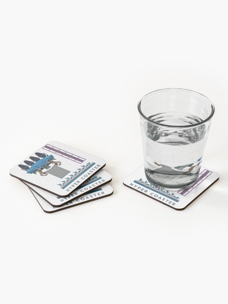 Alternate view of B&M Hyper Coaster Art Design - Maako Coasters (Set of 4)