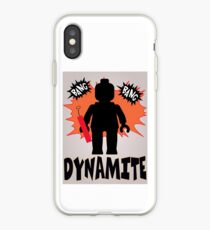 Dynamite Minifigure iPhone Case