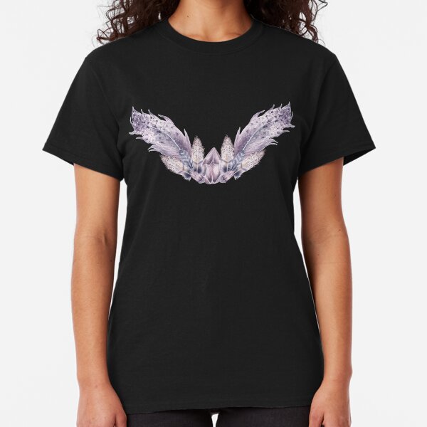 Angel Wings with Bird Feathers Classic T-Shirt