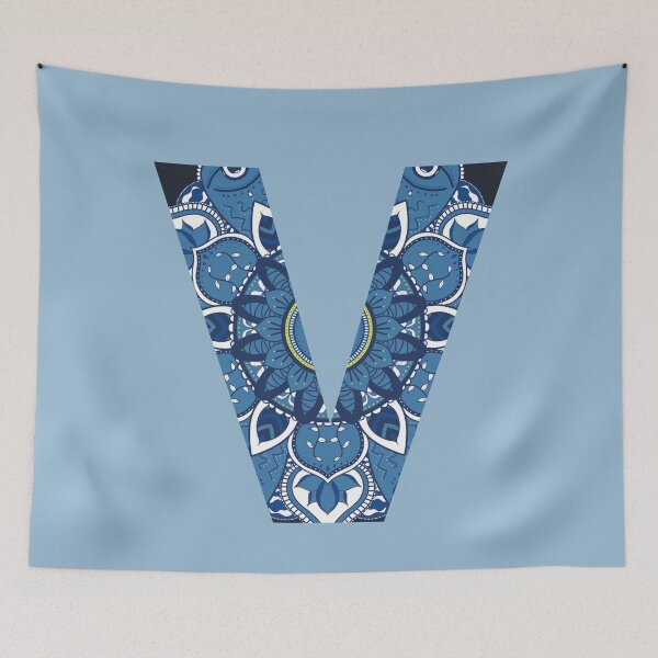 Item preview, V Blue Mandala designed and sold by abirose30.