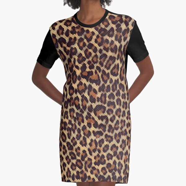 cheetah design dress