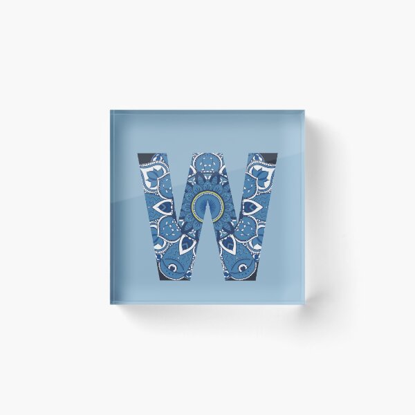 Item preview, W Blue Mandala designed and sold by abirose30.