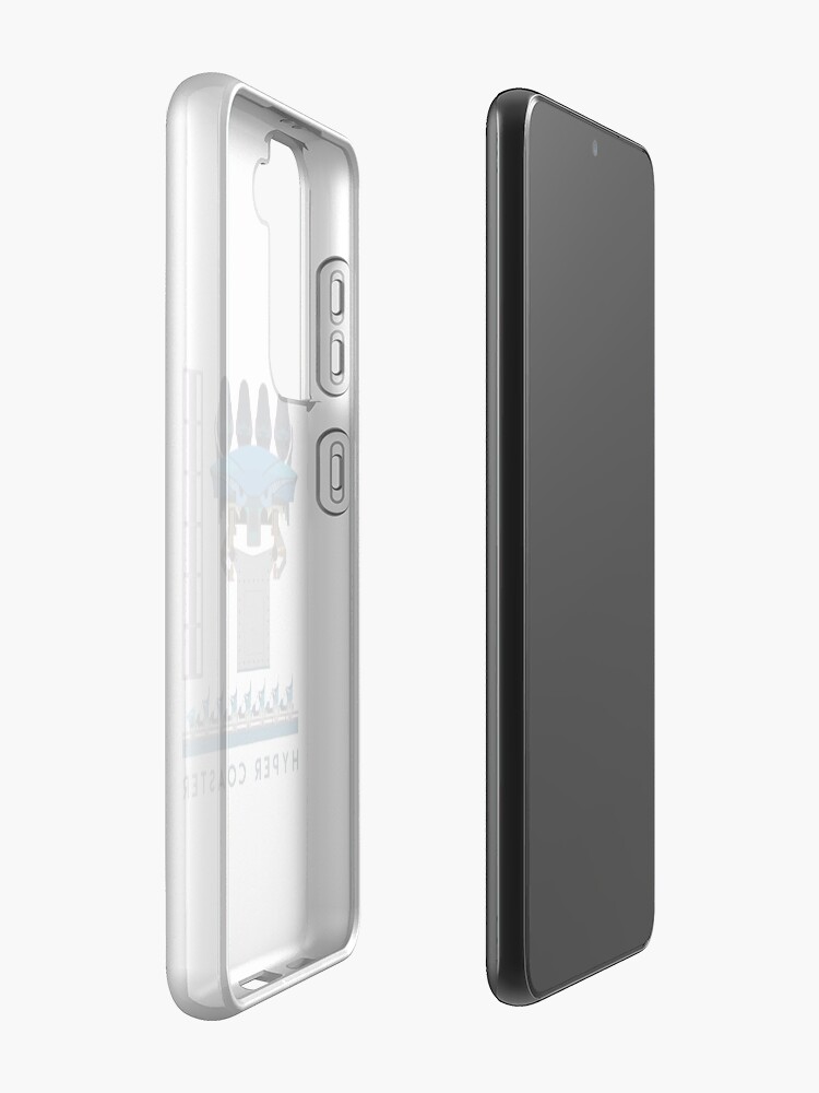 Alternate view of B&M Hyper Coaster Art Design - Maako Case & Skin for Samsung Galaxy