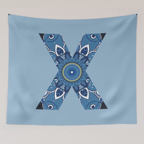 Item preview, X Blue Mandala designed and sold by abirose30.