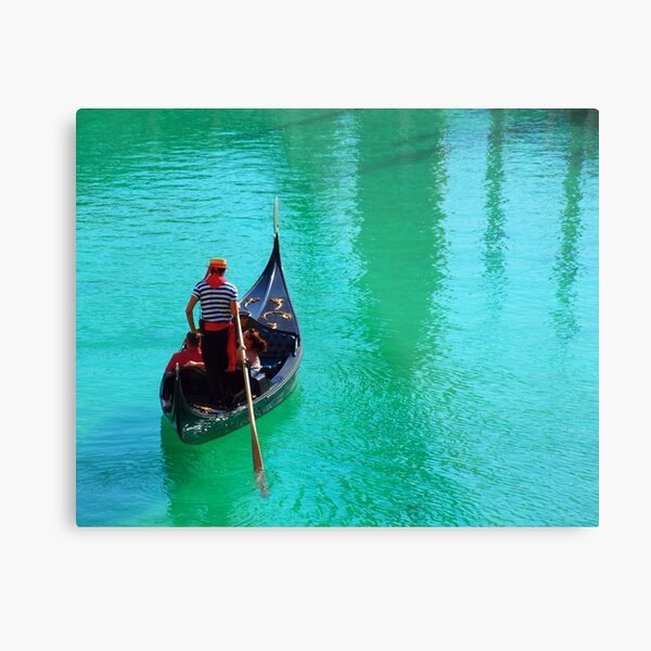 Gondola Ride Metal Print