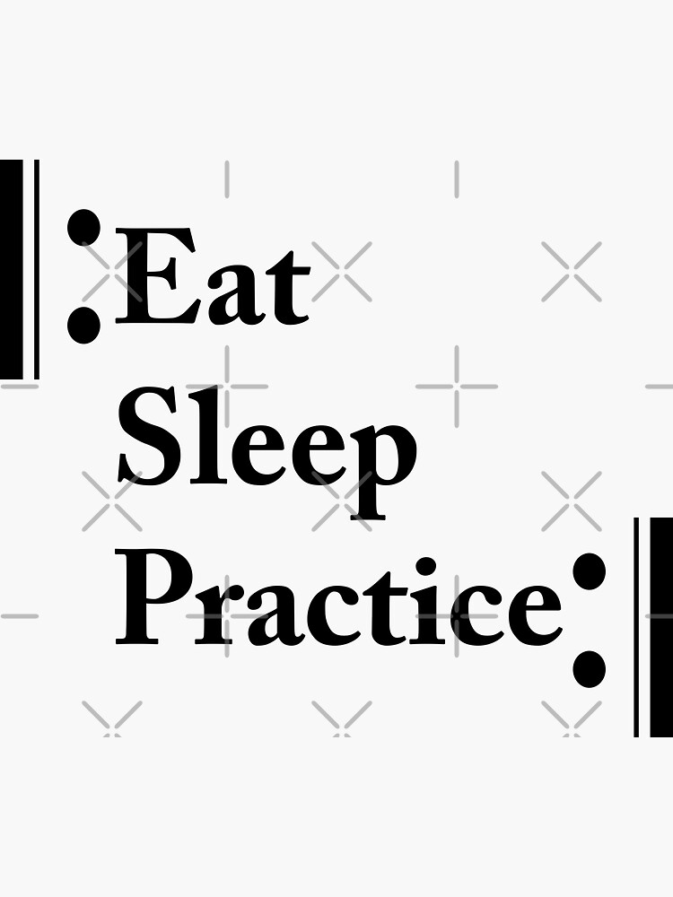 Eat Sleep Alto Repeat - Alto - Sticker