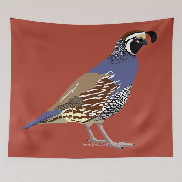 Item preview, California Quail designed and sold by BennuBirdy.