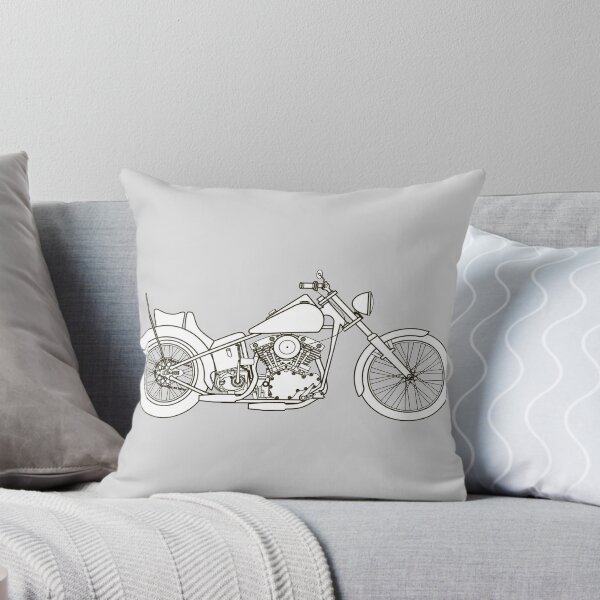 Item preview, Harley line drawing designed and sold by ianearthcore.