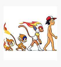 the real evolution Photographic Print