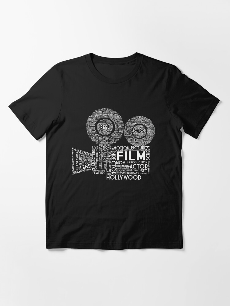 "Film Camera Typography White" Tshirt for Sale by Jazzsquare