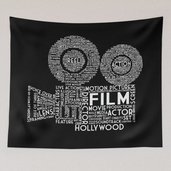 Item preview, Film Camera Typography - White designed and sold by Jazzsquare.
