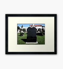Ten Commandment Framed Print