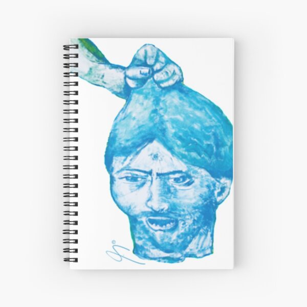 David and Goliath, bible story. hebrew battle scene. Spiral Notebook for  Sale by JJ ADX