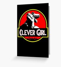Clever Girl II Greeting Card