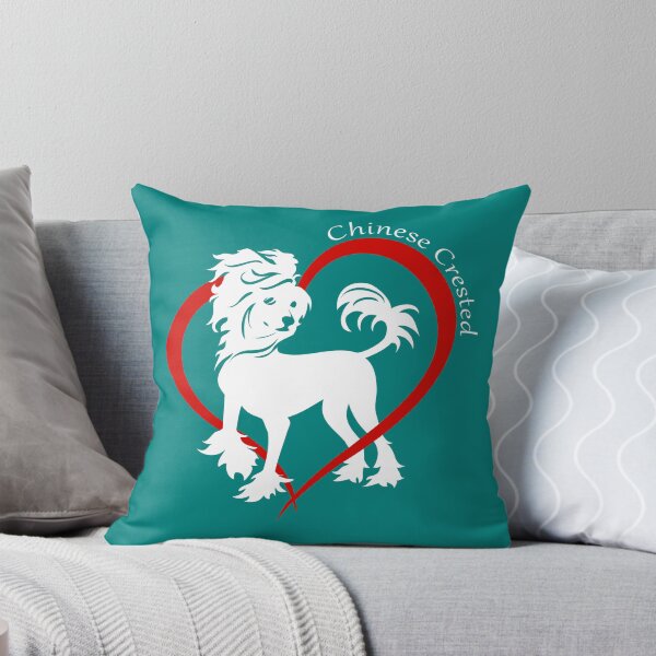 Item preview, Chinese Crested Love | NickerStickers® on Redbubble designed and sold by NickerStickers.