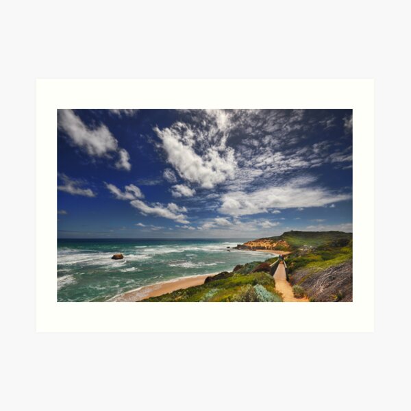 Sorrento Back Beach Art Print