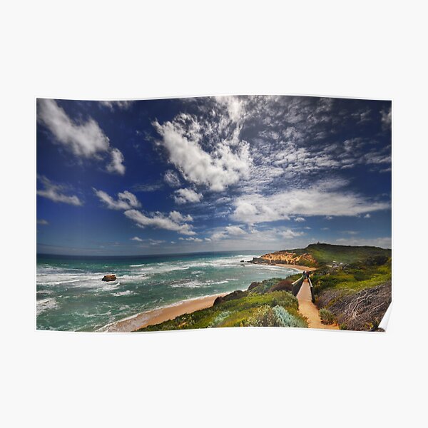 Sorrento Back Beach Poster