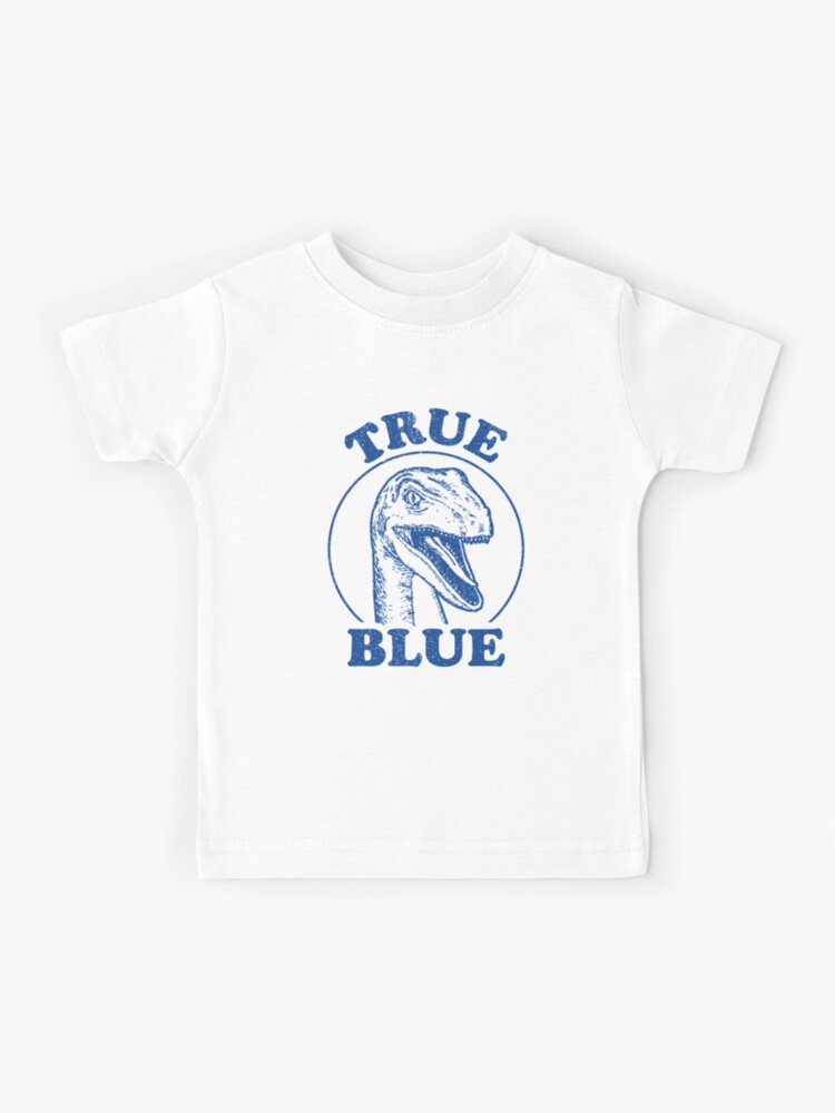 Thumbnail 1 of 2, Kids T-Shirt, True Blue Raptor designed and sold by Tabner.