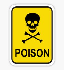 POISON Sticker
