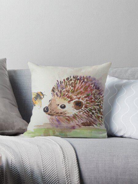 Item preview, Hedgehog and Bumble bee  designed and sold by Casimirasart.