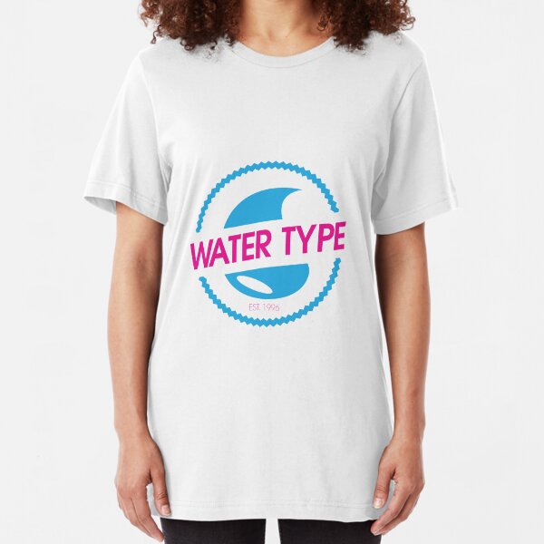 Water Type Slim Fit T-Shirt