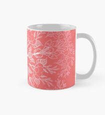 Kirschblüten-Mandala-Coral Sakura Tasse (Standard)