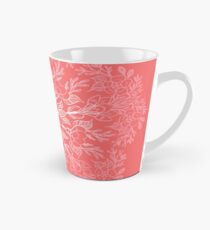 cherry blossom mandala- Coral sakura Tall Mug