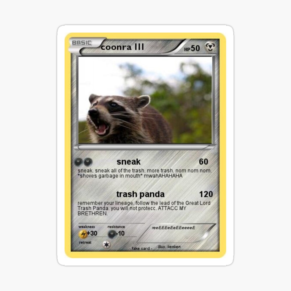 Coonra Iii Original Pokemon Card Greeting Card By Istan Redbubble