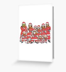 DBZ Team Z Xmas Greeting Card