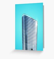 Modern Glass Building Picture Greeting Card