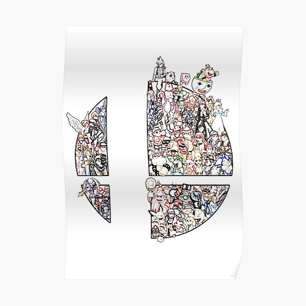Super Smash Pen Poster