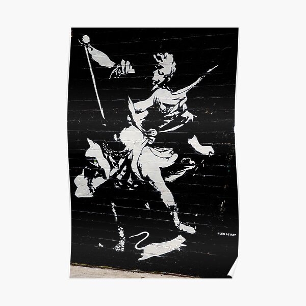 Graffiti by Blek Le Rat Poster