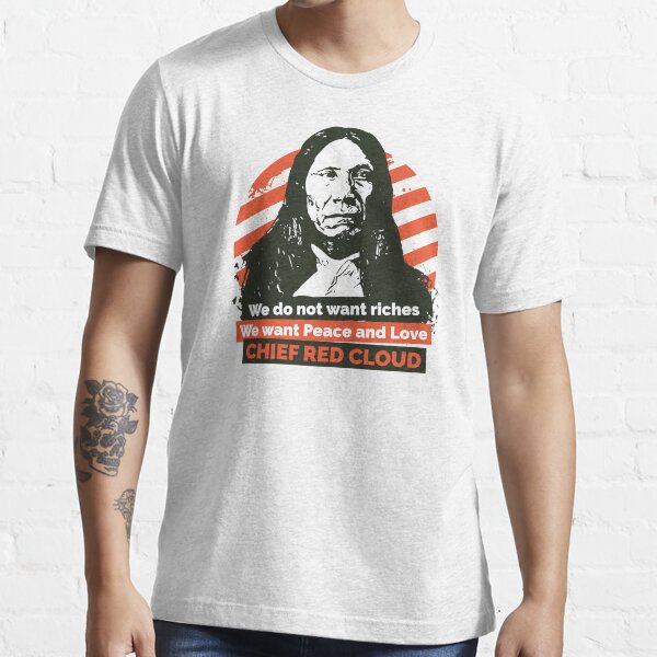 "Chief Red Cloud" Tshirt for Sale by radvas Redbubble chief red