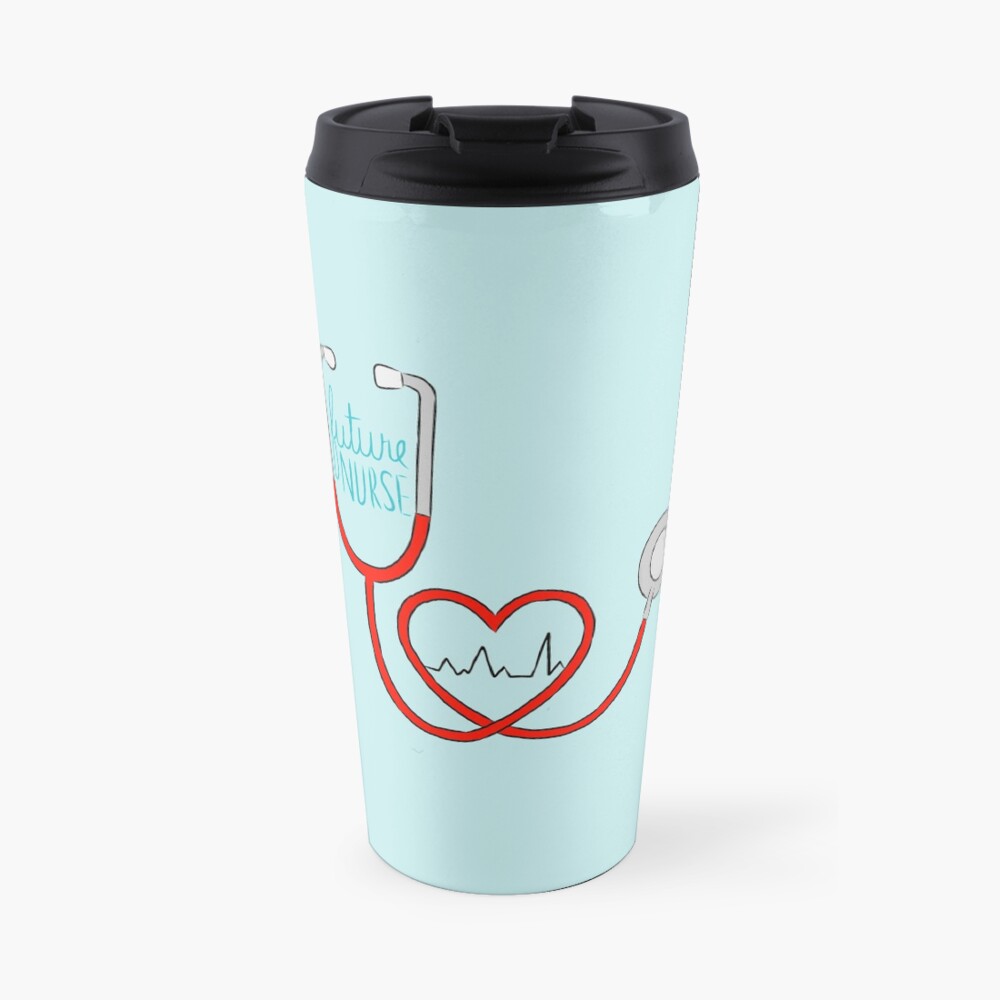 "Future Nurse" Travel Coffee Mug for Sale by Kellymoz Redbubble