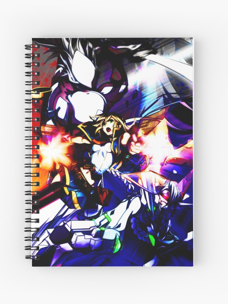 Cuaderno De Espiral Blazblue Central Fiction Ragna Hakumen Izanami Noel Nu13 De Javamaster44 Redbubble