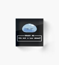 Trust me, I'm not a bad slime! Acrylic Block