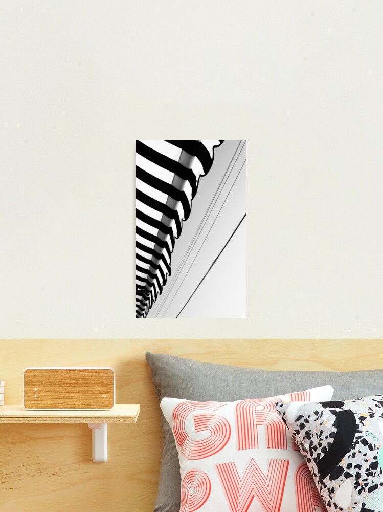 Thumbnail 1 of 3, Photographic Print, Stripes & Scallops designed and sold by littleoldhag.