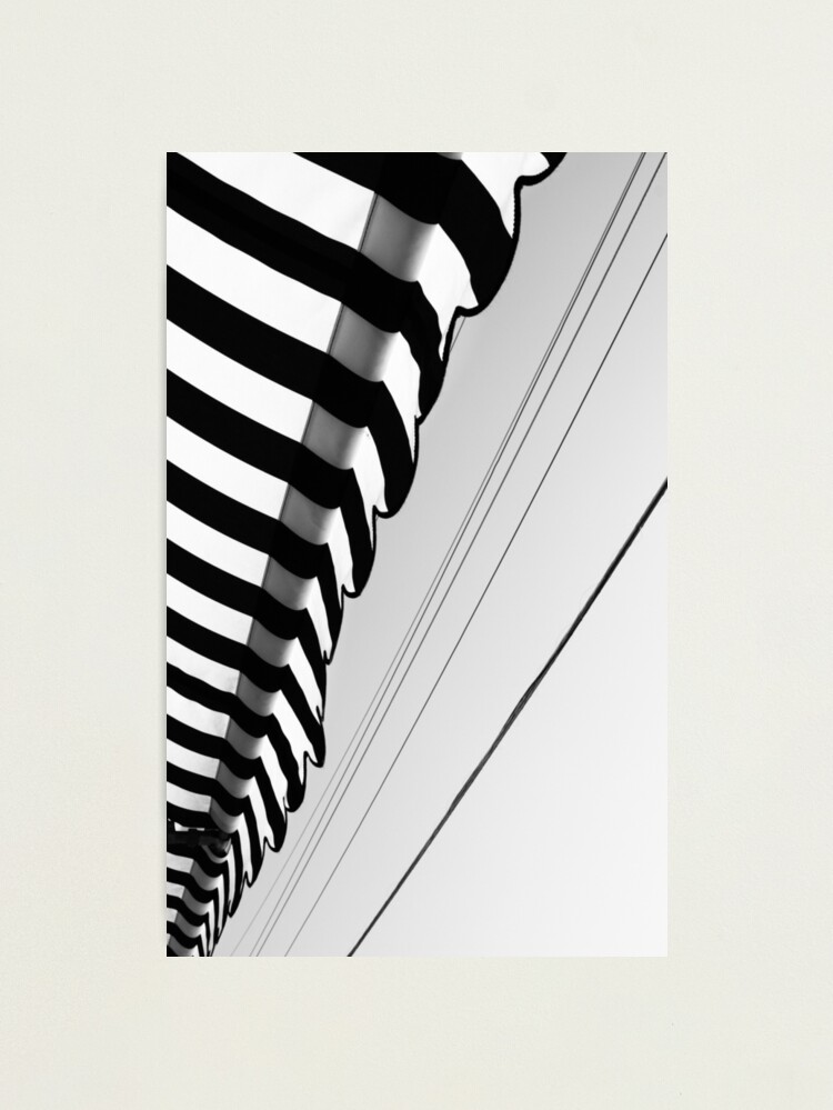 Thumbnail 2 of 3, Photographic Print, Stripes & Scallops designed and sold by littleoldhag.