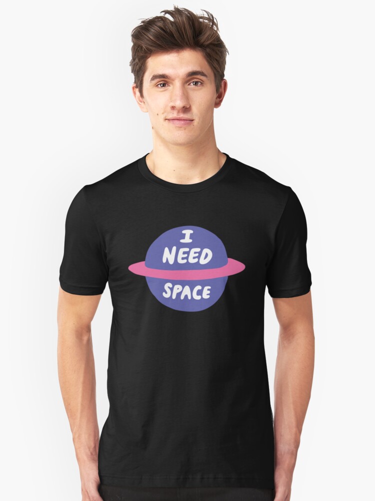 Alternate view of I Need Space Slim Fit T-Shirt