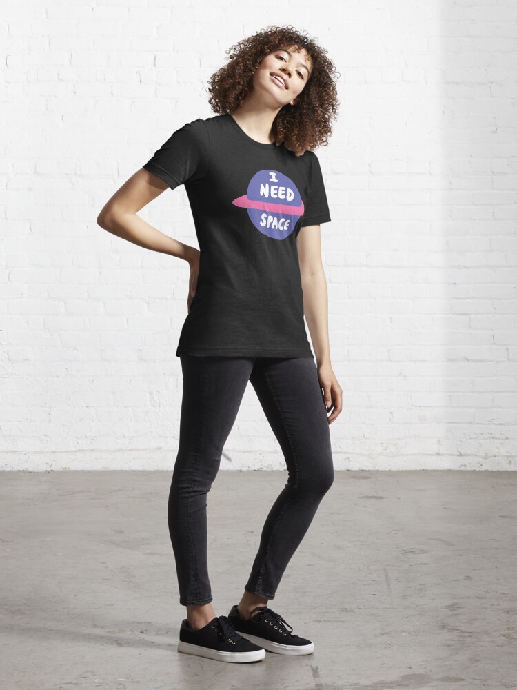Alternate view of I Need Space Essential T-Shirt
