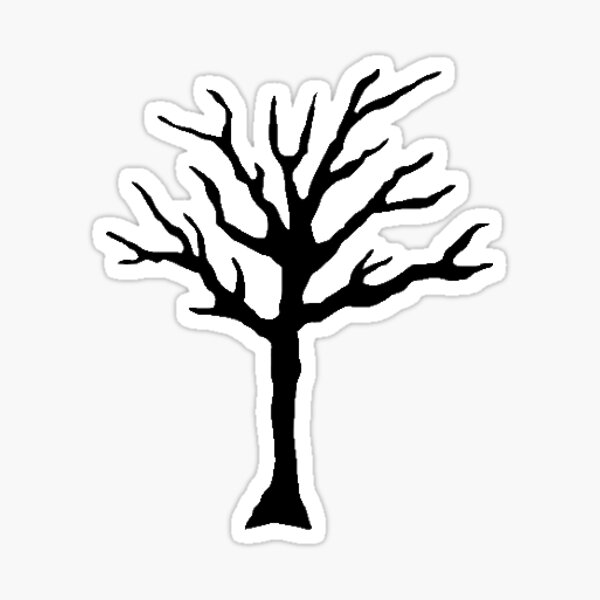 XXXTENTACION Tree Tattoo Logo Pegatina