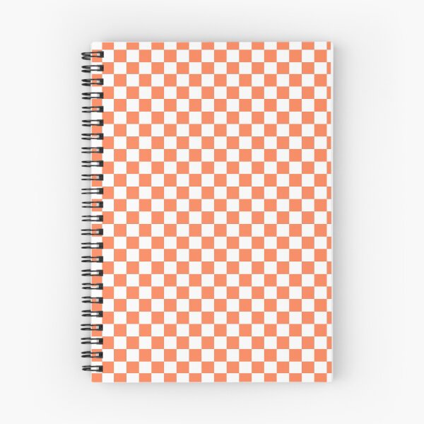 Item preview, Living Coral Color Checkerboard designed and sold by Gravityx9.