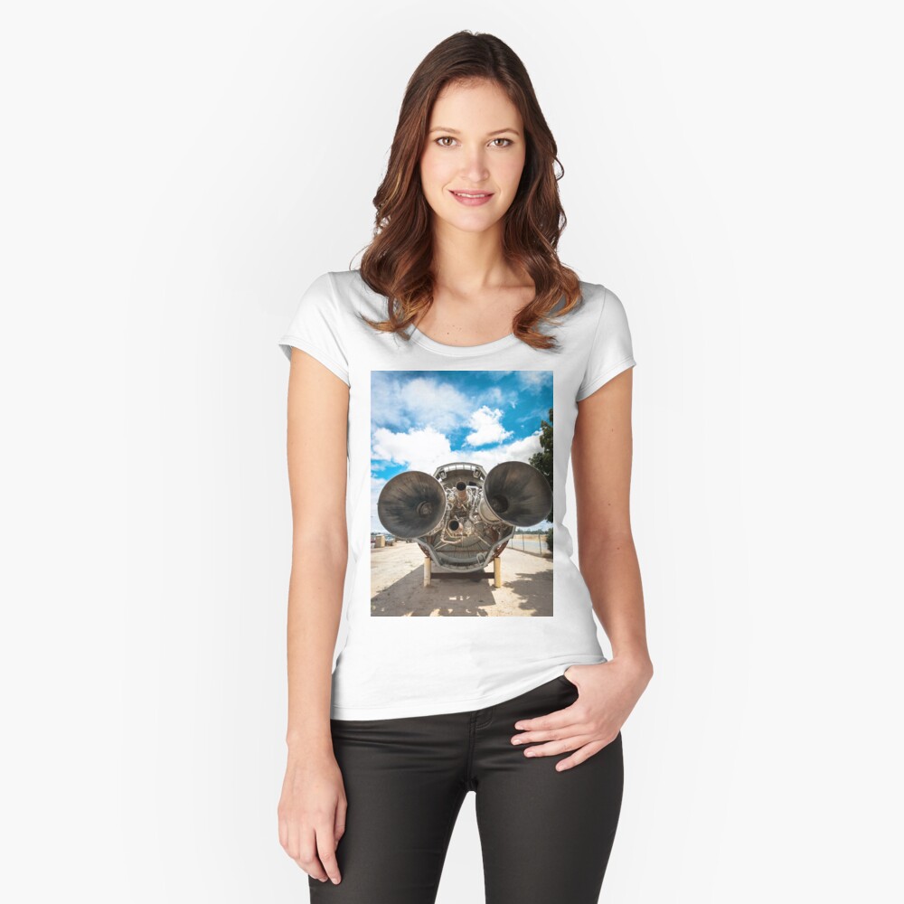 Item preview, Fitted Scoop T-Shirt designed and sold by littleoldhag.
