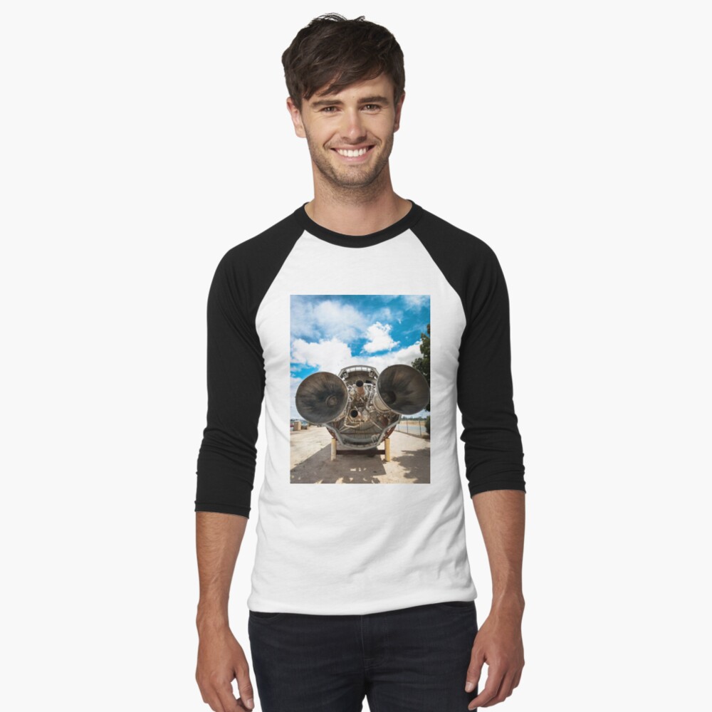 Item preview, Baseball ¾ Sleeve T-Shirt designed and sold by littleoldhag.