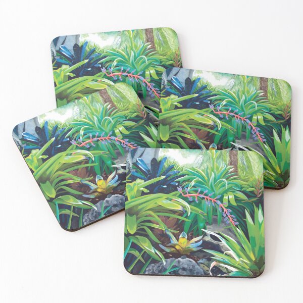 Item preview, Botanic Gardens Bromeliads designed and sold by artbyelly.