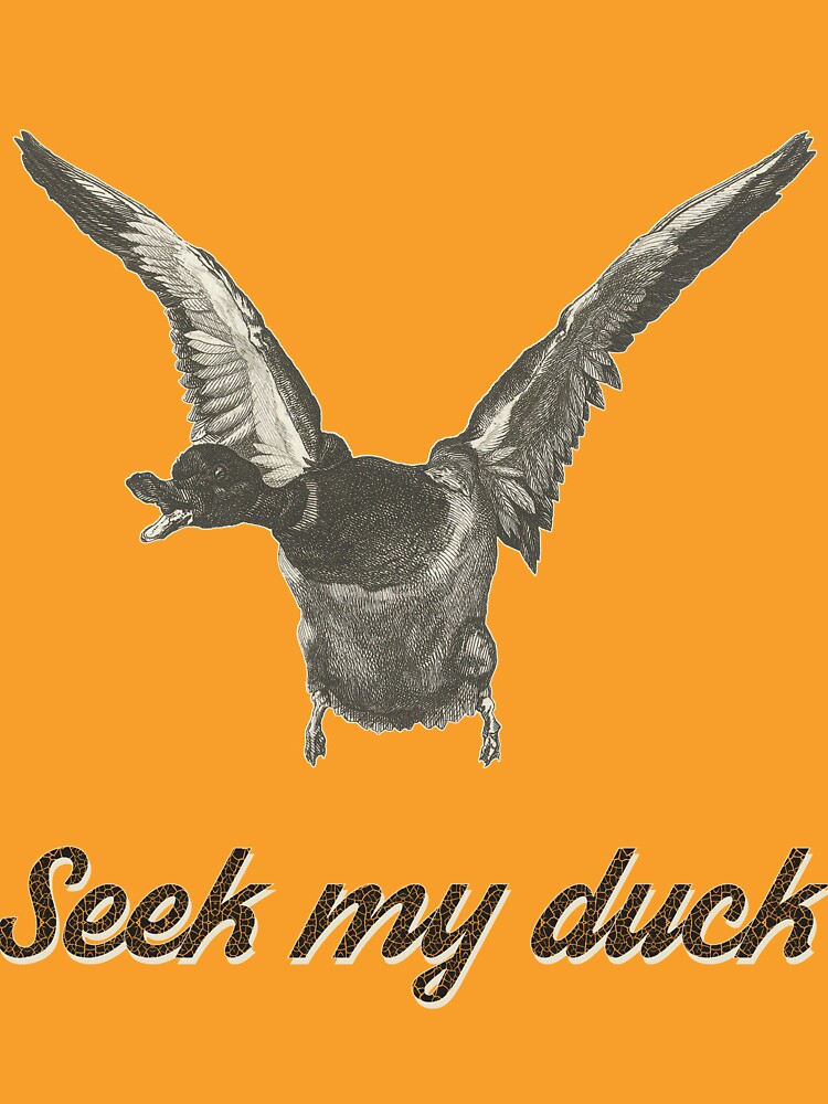 Seek my duck - engraving by Taudrood